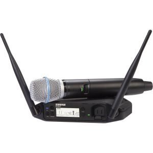 Shure GLXD24+/B87A (Digital Wireless Handheld System with BETA®87A Vocal Microphone)