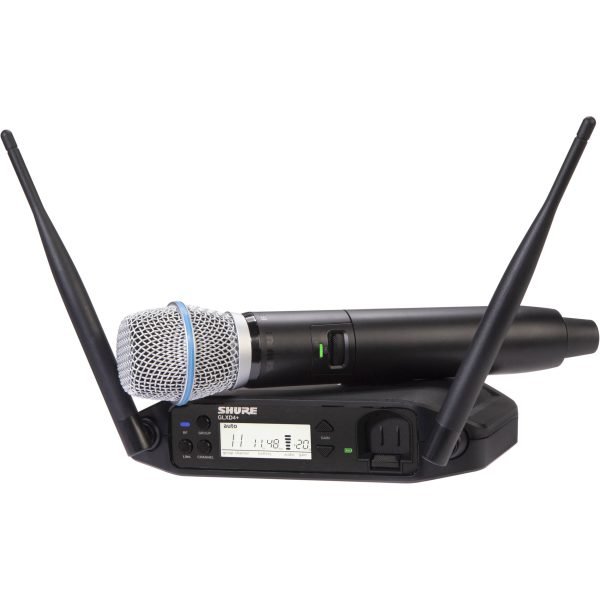 Shure GLXD24+/B87A (Digital Wireless Handheld System with BETA®87A Vocal Microphone)