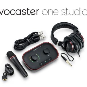 8月優惠：Focusrite Vocaster One Studio (Podcasting package)